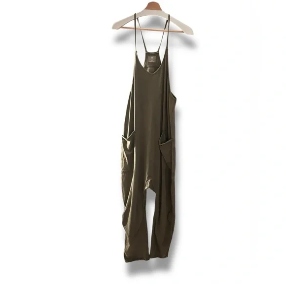 Relaxed Fit Hot Shot Onesie in Sea Grass Green | FP Movement by Free People - Picture 14 of 14
